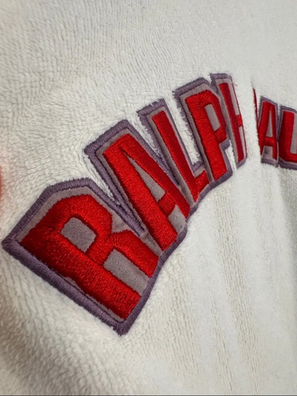 Polo by Ralph Lauren White Plush Robe